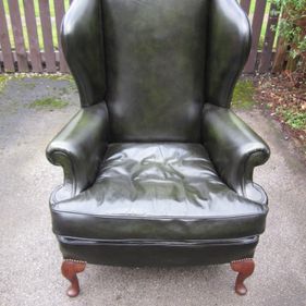 Antique Leather Chair